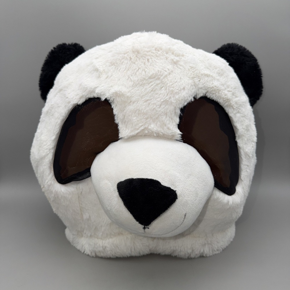Dan Dee Plush Big Greeter Head Panda Halloween Costume Cosplay Mascot Furry Mask